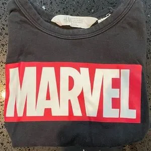 H&M Shirts Tops Hm Toddler Marvel Tshirt 24 Yrs Worn Couple